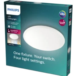 LED-kattovalaisin Philips Wawel 20 W säädettävä