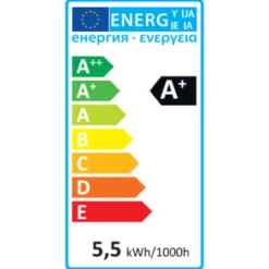 LED-koristelamppu 4,9W 4000K E27 500lm
