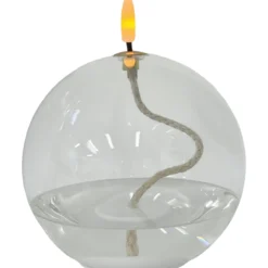 LED-kynttilä lasipallo 12 cm Kotikulta
