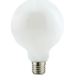 LED-lamppu Airam OIVA G95 3000 K opaalikupu filament 806 lm E27