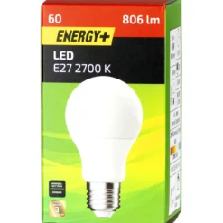 LED-lamppu 806 lm A60 E27