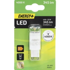 LED-lamppu 345 lm 4000 K G9