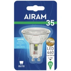 LED-lamppu PAR16 FG 2,4 W GU10, 4000K 230 lm