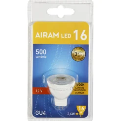 LED-lamppu 2,3 W GU4 MR11 12V, 225 lm