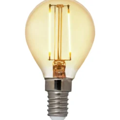 LED-mainoslamppu AMBER antiikki 4,5 W 360 lm E14 2200K kirkas