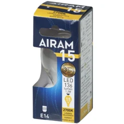 LED-mainoslamppu kirkas 1,4 W E14 filam. 136 lm 360°