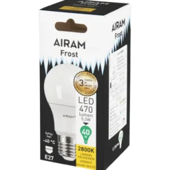 LED-pakkaslamppu 5,5 W E27 470 lm
