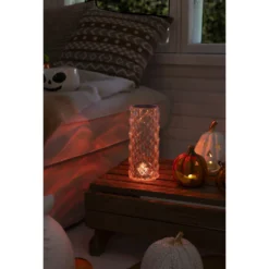 LED-pöytävalaisin kristalli