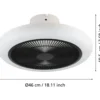 LED-tuuletinvalaisin Eglo Kostrena valkoinen/musta 3 x 8,5 W, IP20