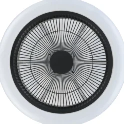 LED-tuuletinvalaisin Eglo Kostrena valkoinen/musta 3 x 8,5 W, IP20