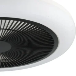 LED-tuuletinvalaisin Eglo Kostrena valkoinen/musta 3 x 8,5 W, IP20