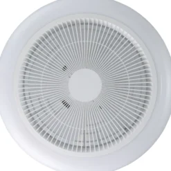 LED-tuuletinvalaisin Eglo Sayulita, valkoinen