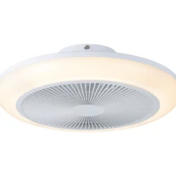 LED-tuuletinvalaisin Eglo Sayulita, valkoinen
