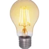 LED-vakiolamppu AMBER antiikki 4,5W 400lm E27 2200K kirkas