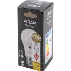LED-vakiolamppu Sensor 8,6 W E27 806 lm 2700K