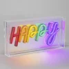 LED-valo happy