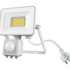 LED-valonheitin Led Energie 20W PIR 4000K 2000lm IP43 valkoinen