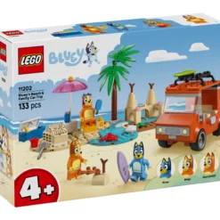 LEGO Bluey 11202 Blueyn perheen autoretki rannalle