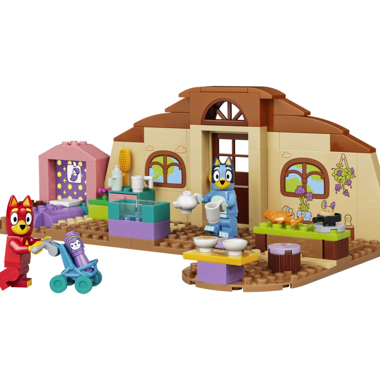 LEGO Bluey 11221 Rasse ja Tuuri koulussa