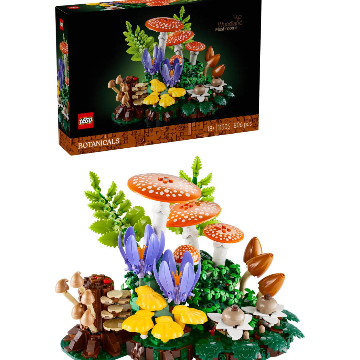 LEGO Botanicals 11505 Metsän sienet