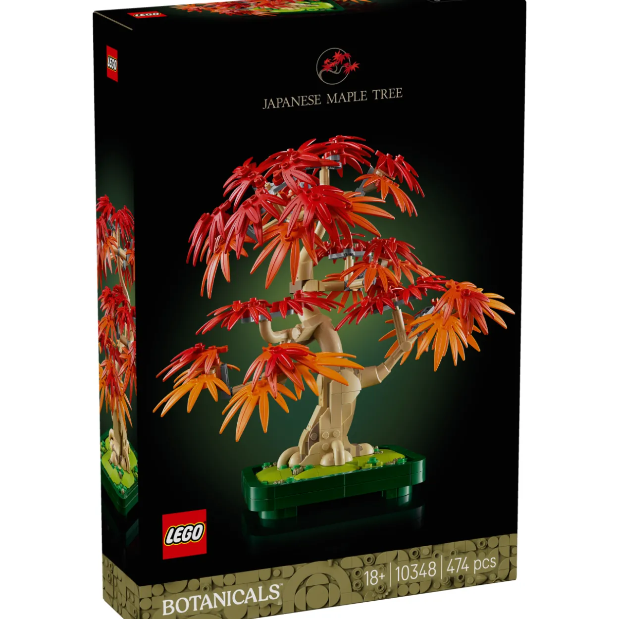 LEGO Botanicals 10348 Punalehtinen japaninvaahtera-bonsaipuu