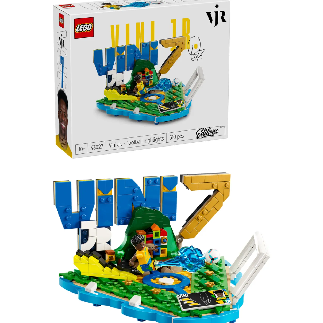 LEGO Editions Sports 43027 Vini Jr. – jalkapallon tähtihetket