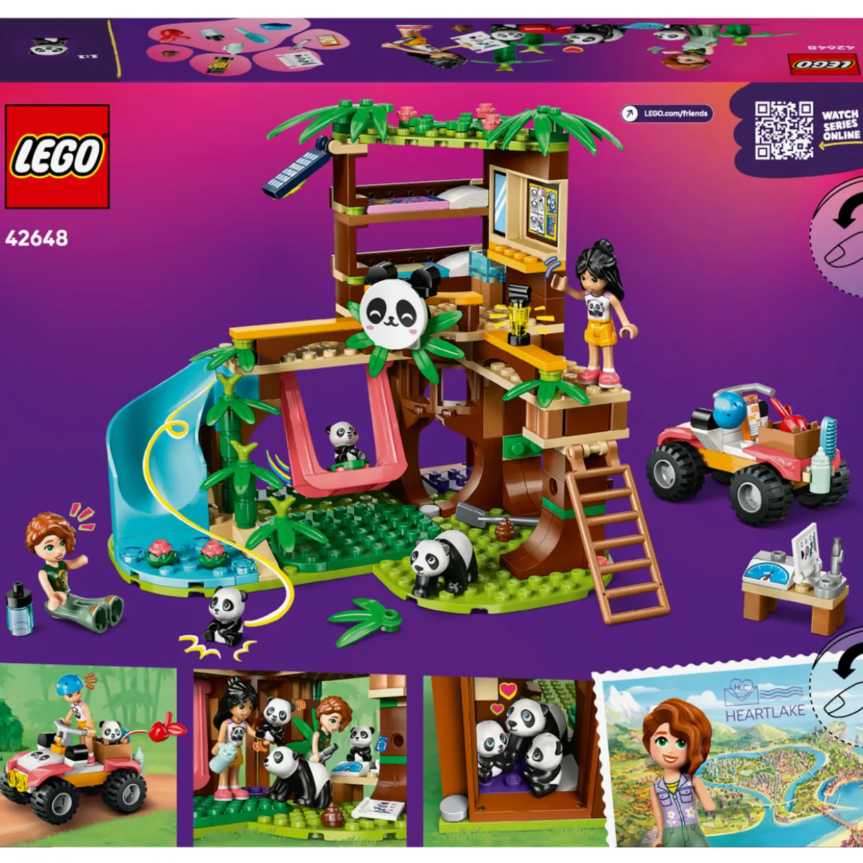 LEGO Friends 42648 Pandahoitola