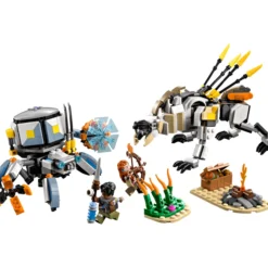 LEGO Horizon 77037 Aloy ja Varl vastaan Kilpikipittäjä ja Sahahammas