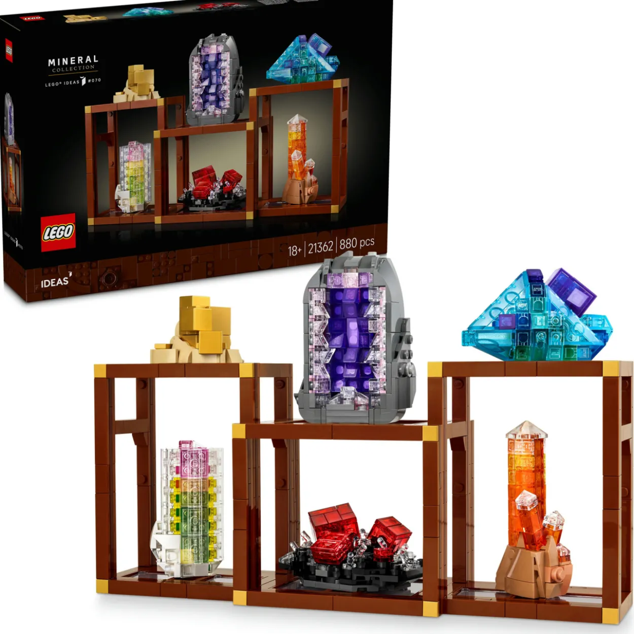 LEGO Ideas 21362 Mineraalikokoelma