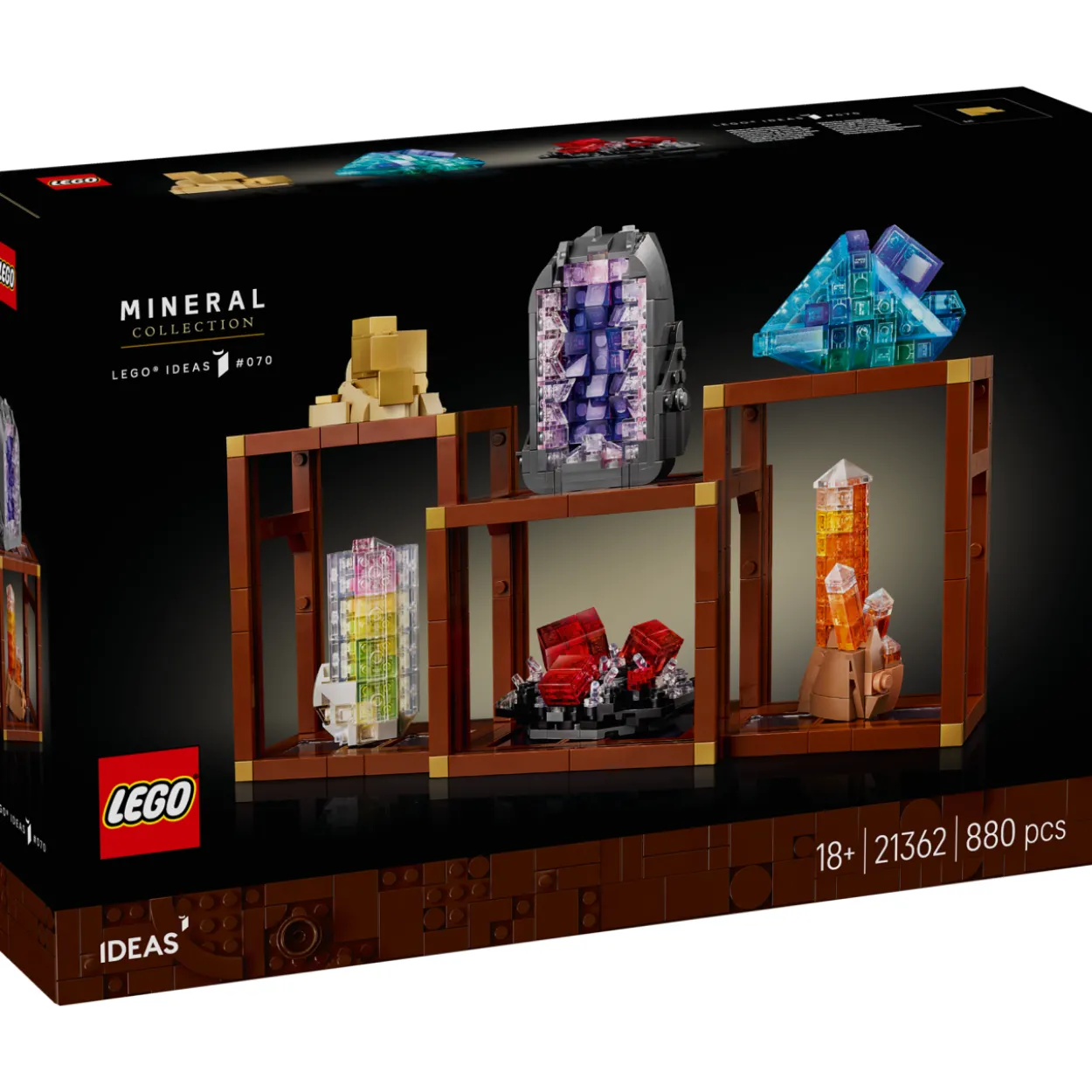 LEGO Ideas 21362 Mineraalikokoelma