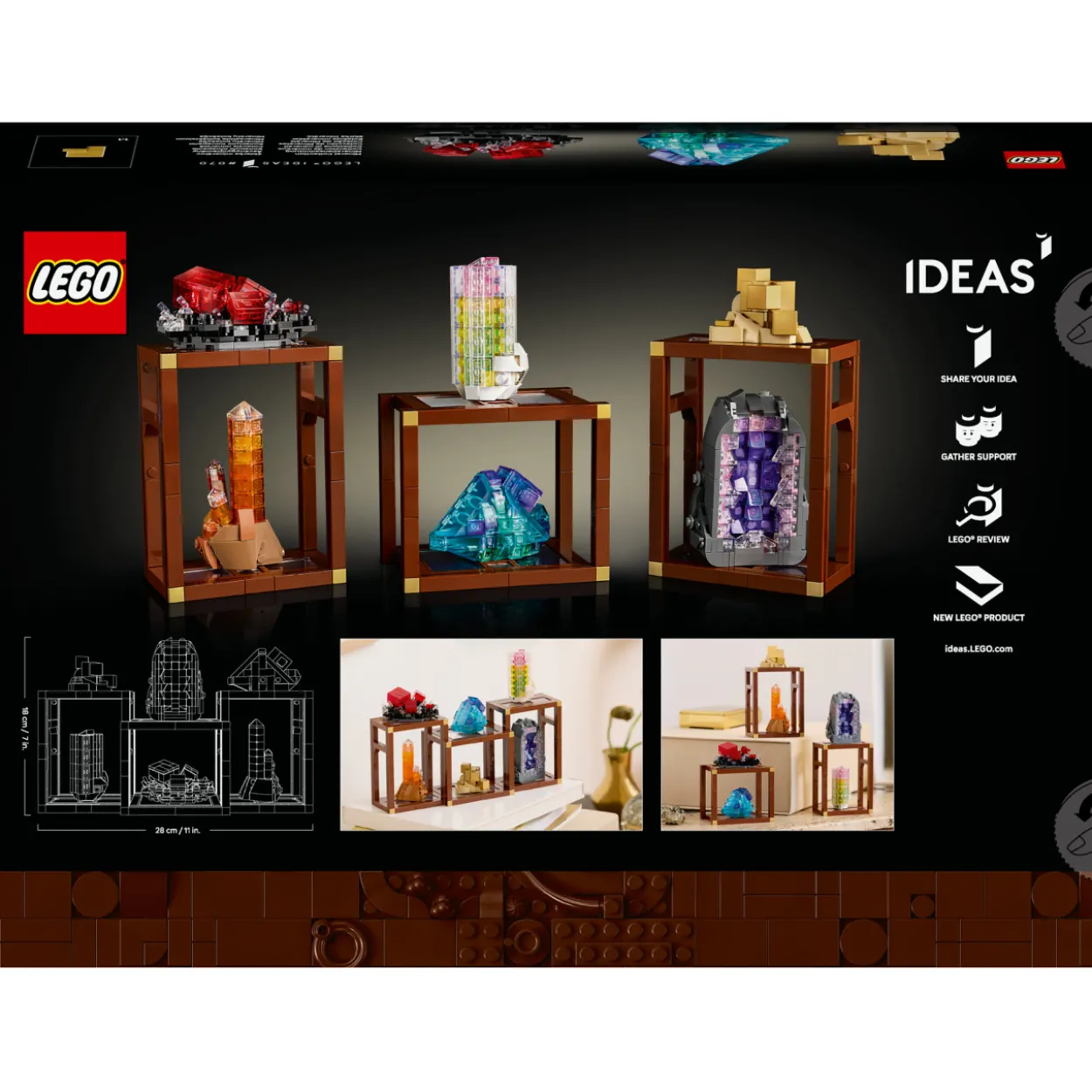 LEGO Ideas 21362 Mineraalikokoelma