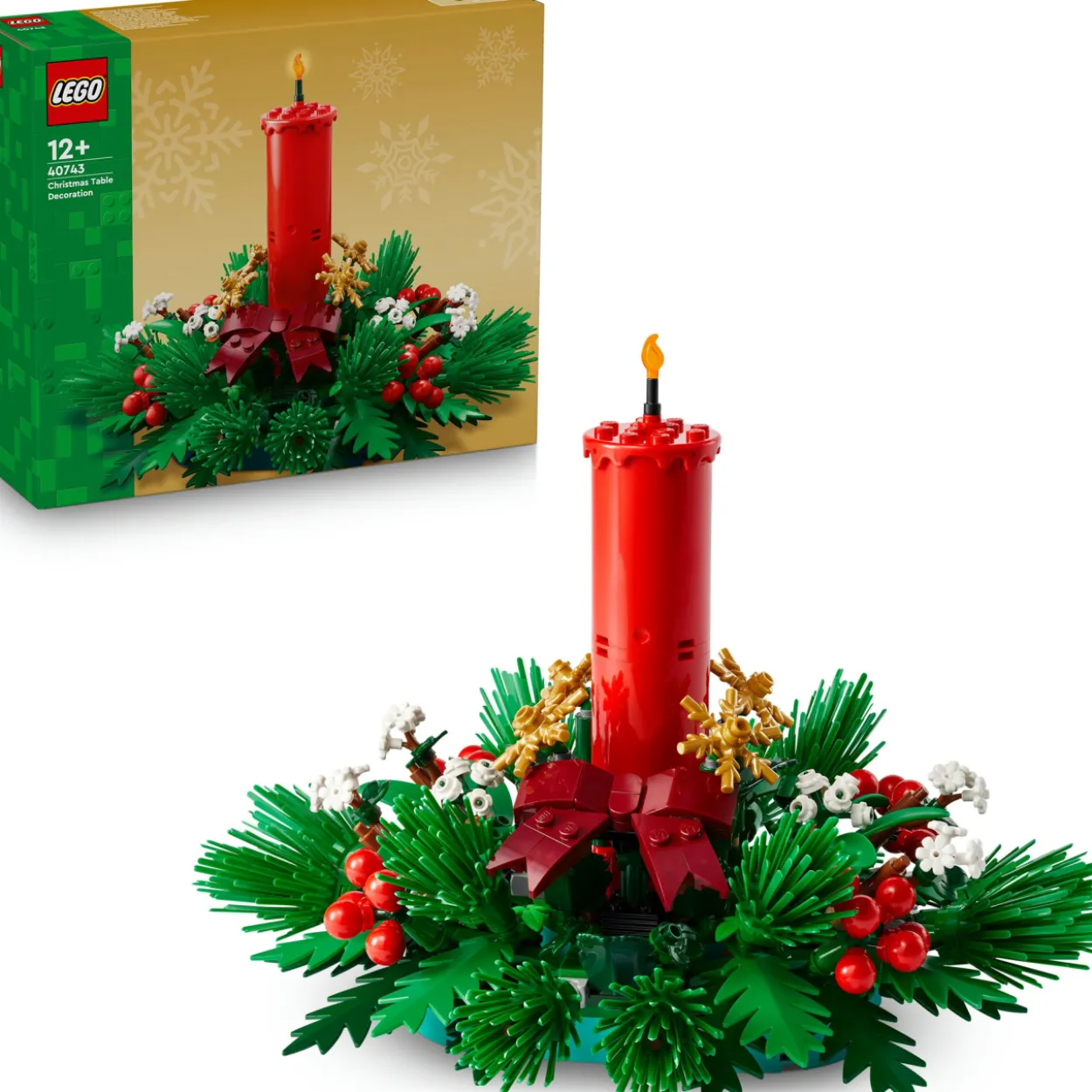 LEGO Seasons and Occasions 40743 Jouluinen pöytäkoriste