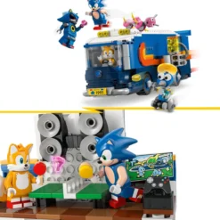 LEGO Sonic 77006 Sonic-tiimin liikkuva komentokeskus