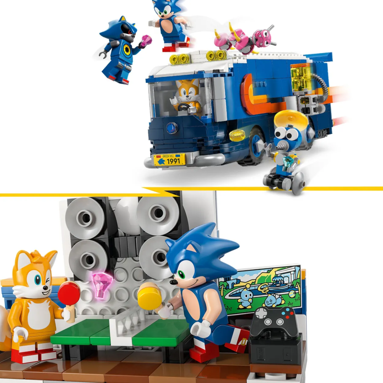 LEGO Sonic 77006 Sonic-tiimin liikkuva komentokeskus