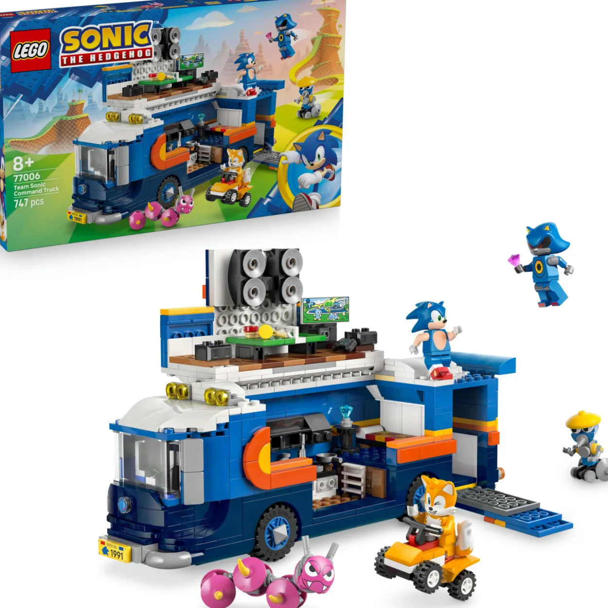 LEGO Sonic 77006 Sonic-tiimin liikkuva komentokeskus