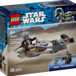 LEGO Star Wars 75436 Mandalorialaisen ja Grogun kiituripyörä
