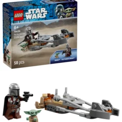 LEGO Star Wars 75436 Mandalorialaisen ja Grogun kiituripyörä