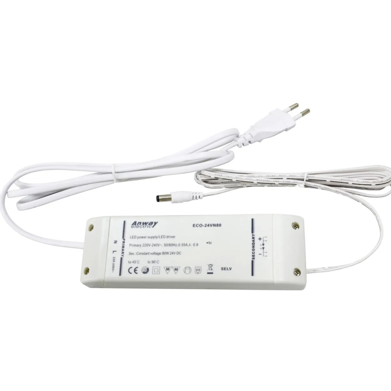 Linear LED-Driver 80 W 24 V