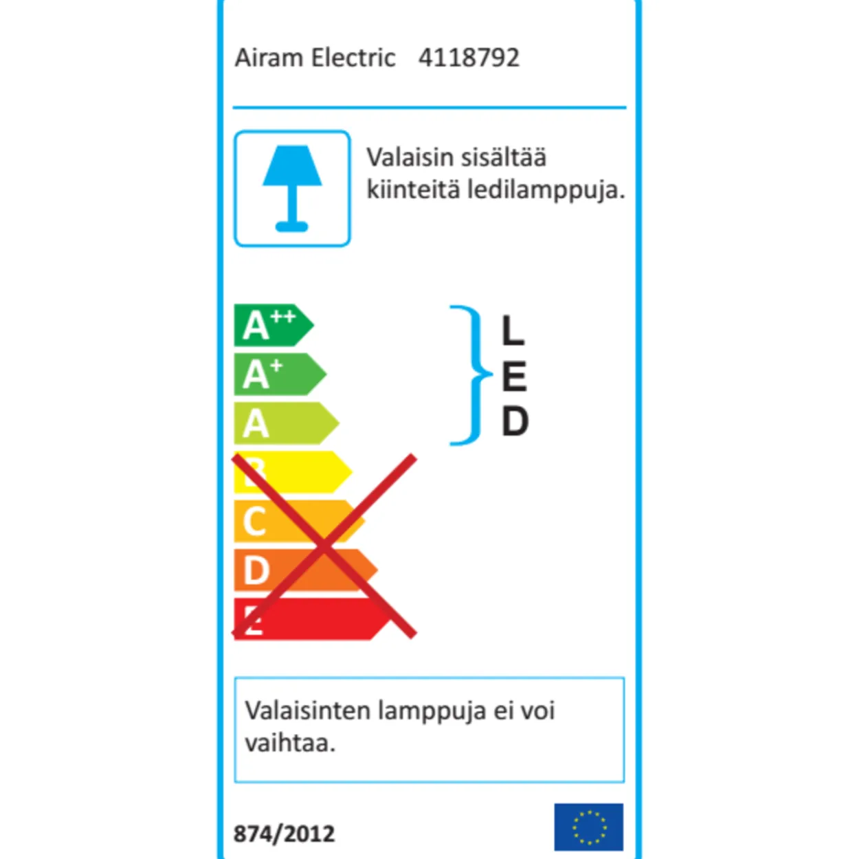 Linear LED-Profiili 150 IP21 2,5 W / 830 200 lm
