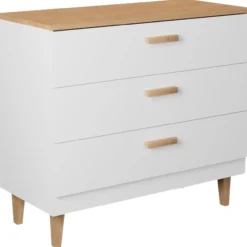 Lipasto Kocot 100 cm Denver valkoinen/beige