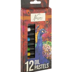 Öljypastelliliitu Nassau Fine Art 12 kpl