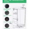 Lämpökompostori Green Land 110 l