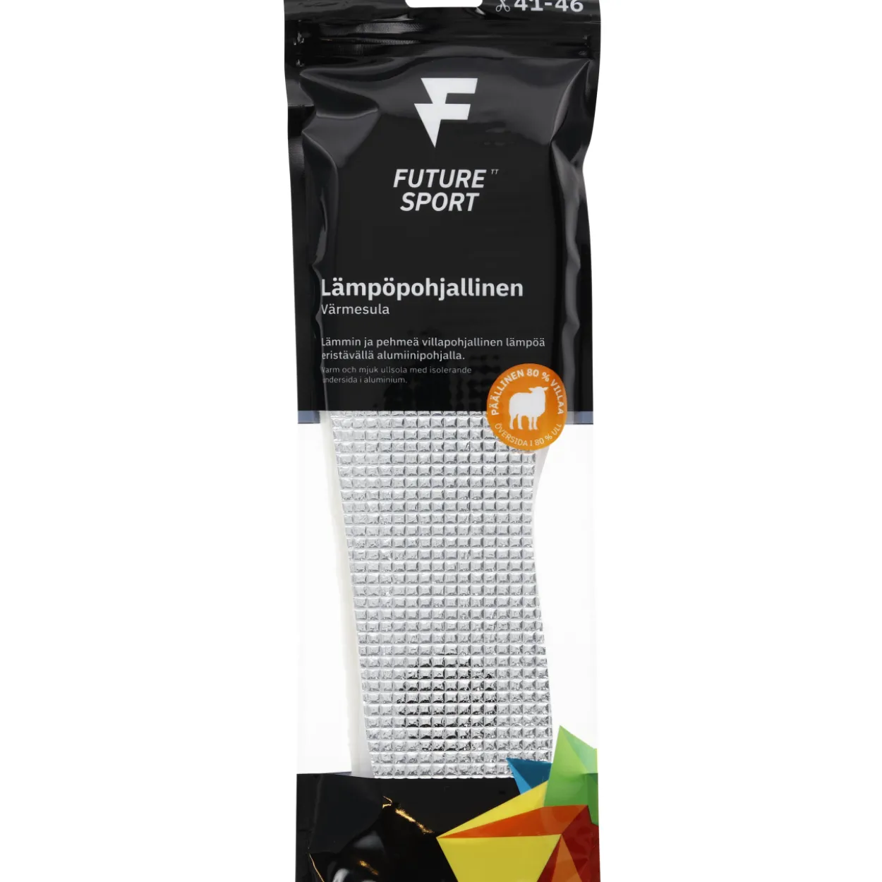 Lämpöpohjalliset Future TT Sport F-Wool-Alu