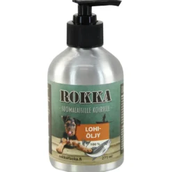 Lohiöljy Rokka 275 ml koirille ja kissoille
