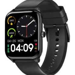 Älykello Nedis Smart Life, musta, IP68