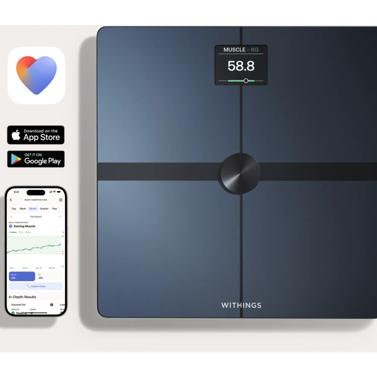 Älyvaaka Withings Body Smart musta