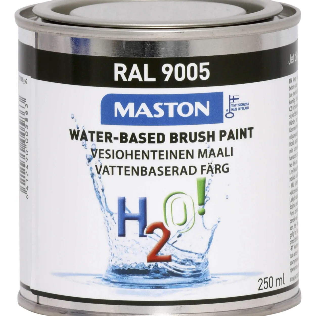 Maali 250 ml H2O Colormix syvänmusta