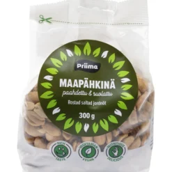 Maapähkinä Priima 300 g paahdettu ja suolattu
