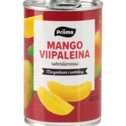 Mangoviipaleet Priima 425 / 250 g sokeriliemessä