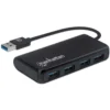 Manhattan 4xUSB-A hubi USB-A kaapelilla